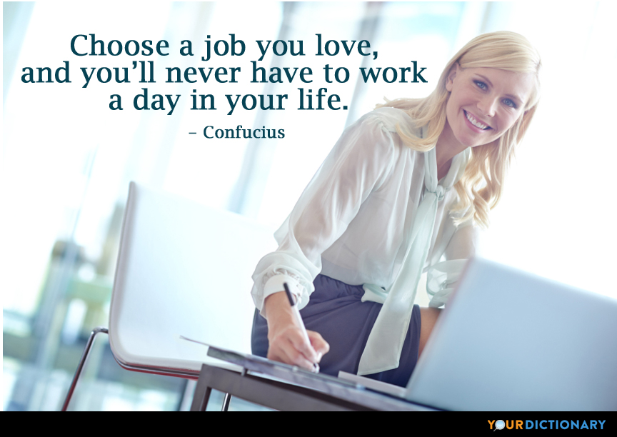 a job you love